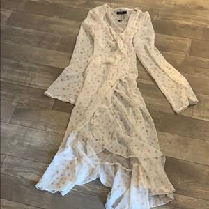nasty gal / star longline blouse duster  S